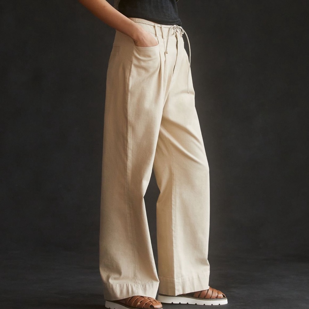 ANTHROPOLOGIE Wide-Leg Pants